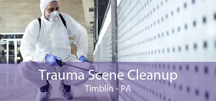 Trauma Scene Cleanup Timblin - PA