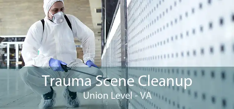 Trauma Scene Cleanup Union Level - VA