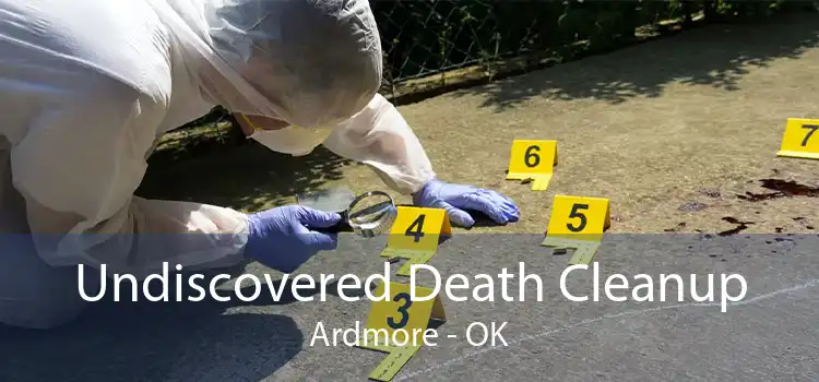 Undiscovered Death Cleanup Ardmore - OK