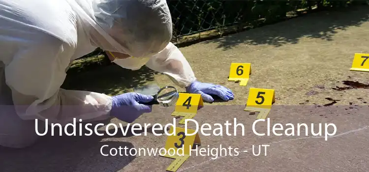 Undiscovered Death Cleanup Cottonwood Heights - UT