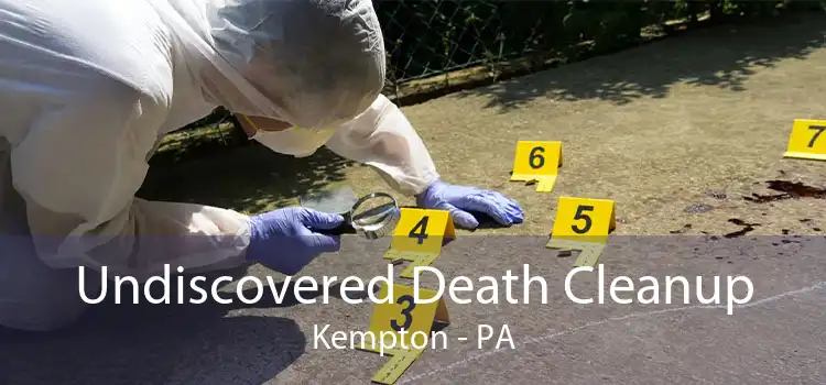 Undiscovered Death Cleanup Kempton - PA