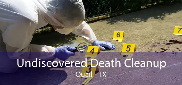 Undiscovered Death Cleanup Quail - TX